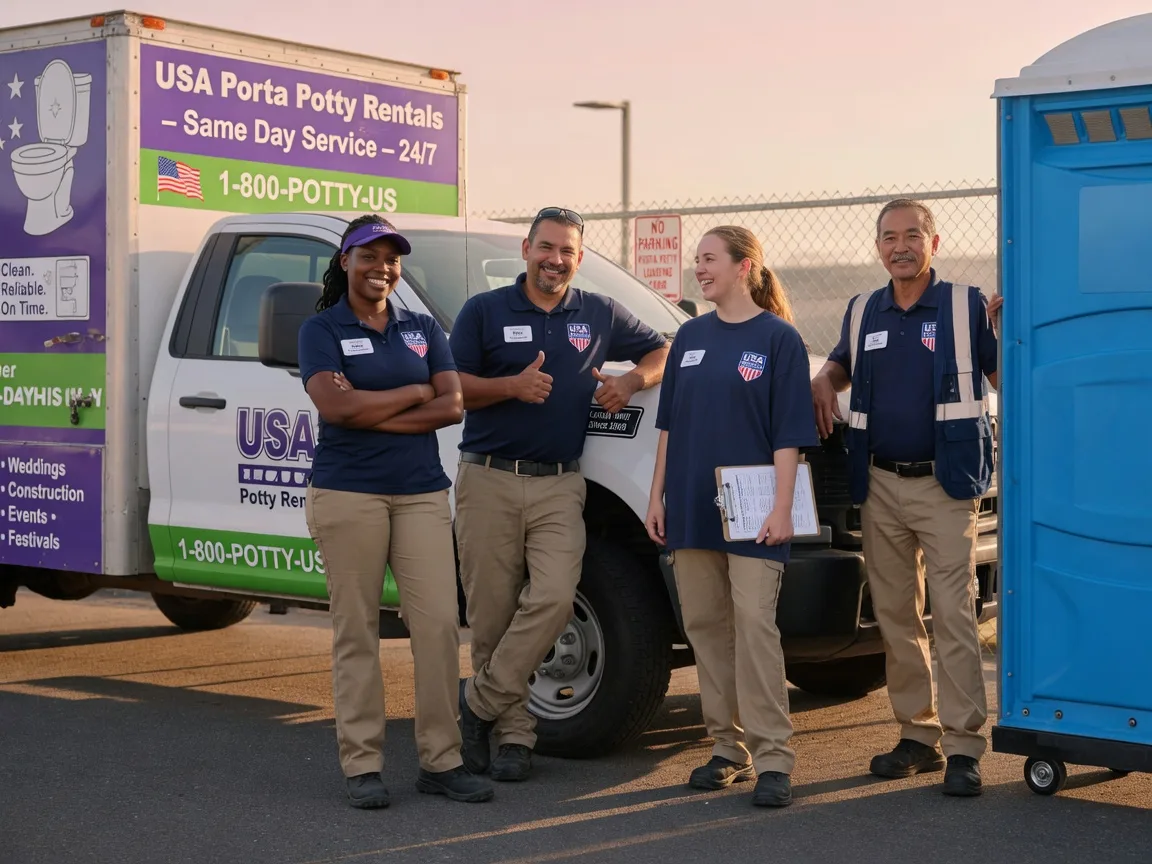 Porta Potty Rental company in Victoria, IL