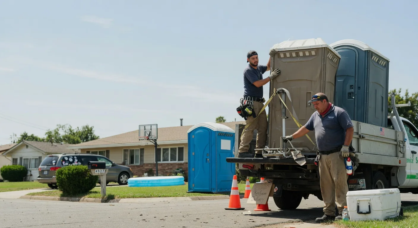 Porta Potty Rental in Victoria, IL near me
